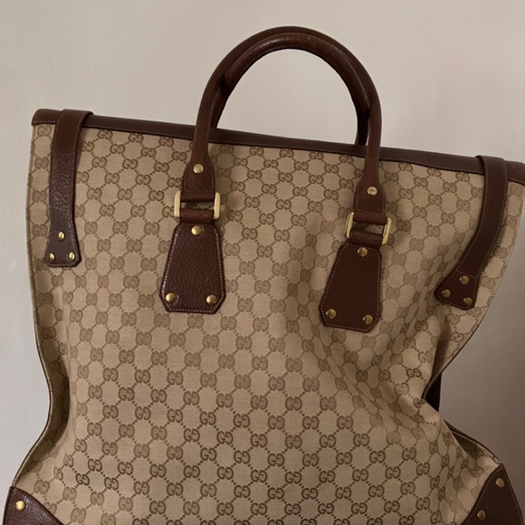 VINTAGE GUCCI WEEKENDER BAG - Picture 3 of 7